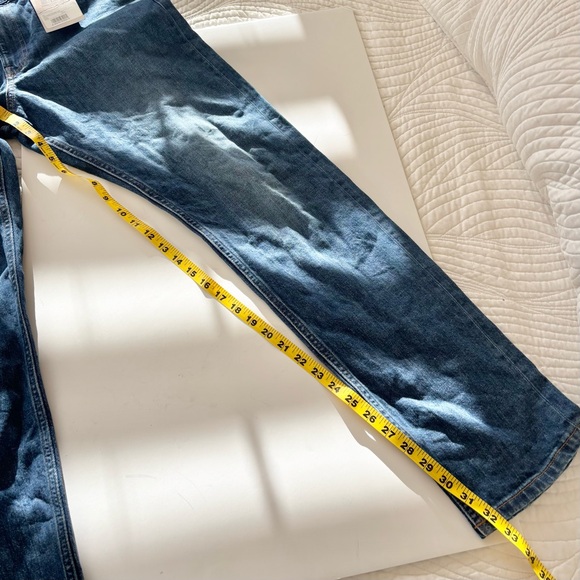 Everlane Selvedge Slim Fit Mens Jeans 33x32 Indigo Classic Straight Organic - Picture 10 of 11